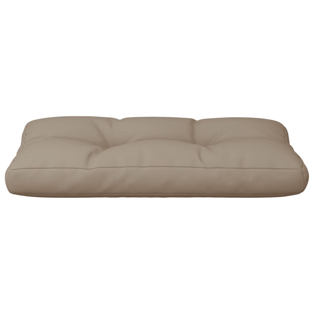 vidaXL Μαξιλάρι Παλέτας Taupe 80 x 40 x 12 εκ. Υφασμάτινο