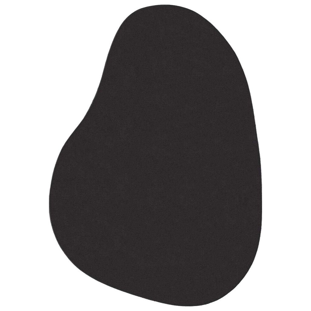 vidaXL Χαλιά Μαύρο 120 x 170 cm Πολυεστέρας