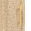 vidaXL Τραπεζάκι Σαλονιού Sonoma Δρυς 90x50x40 εκ. Επεξεργασμένο Ξύλο