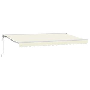 vidaXL &Sigma;&kappa;&eta;&nu;ί&tau;&sigma;&alpha; &Alpha;&nu;&alpha;&delta;&iota;&pi;&lambda;&omicron;ύ&mu;&epsilon;&nu;&eta; &Kappa;&rho;&epsilon;&mu; 350 x 200 cm &Pi;&omicron;&lambda;&upsilon;έ&sigma;&tau;&epsilon;&rho; &kappa;&alpha;&iota; &Mu;έ&tau;&alpha;&lambda;&lambda;&omicron;