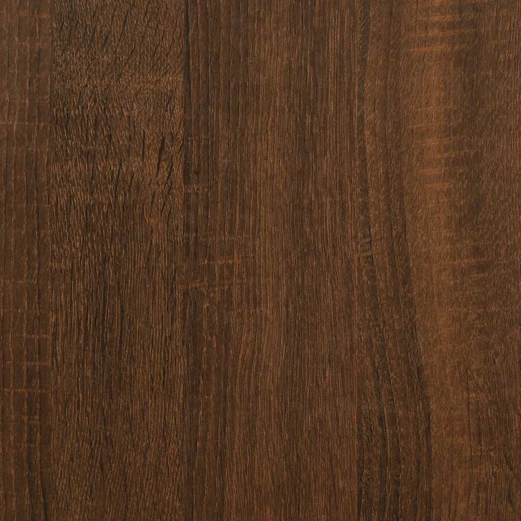 vidaXL Ντουλάπι Μπάνιου Καφέ Δρυς 65x33x60 εκ. Επεξεργασμένο Ξύλο