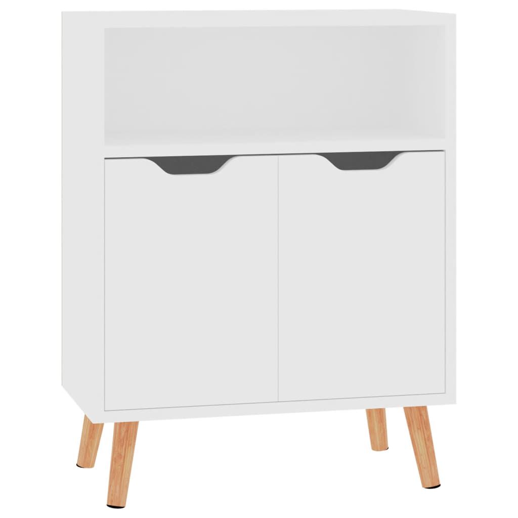 vidaXL Μπουφές Λευκός 60x30x72 εκ. από Επεξεργασμένο Ξύλο