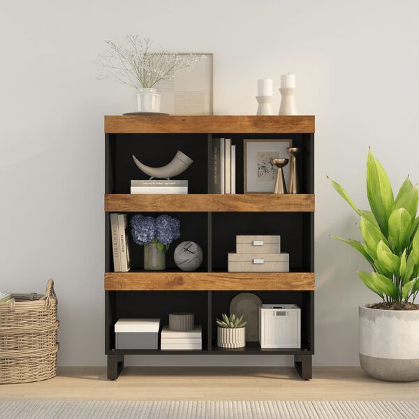 vidaXL Βοηθητικό Ντουλάπι 85 x 33 x 107 εκ. από Μασίφ Ξύλο Μάνγκο