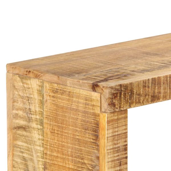 vidaXL Ραφιέρα 160 x 25 x 95 εκ. από Μασίφ Ξύλο Μάνγκο