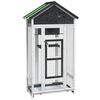 vidaXL &Sigma;&pi;&iota;&tau;ά&kappa;&iota; &Pi;&omicron;&upsilon;&lambda;&iota;ώ&nu; &Gamma;&kappa;&rho;&iota; 91,5 x 53 x 170 &epsilon;&kappa;. &alpha;&pi;ό &Mu;&alpha;&sigma;ί&phi; &Xi;ύ&lambda;&omicron; &Pi;&epsilon;ύ&kappa;&omicron;&upsilon;