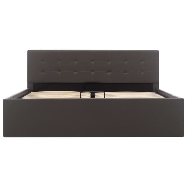 vidaXL &Pi;&lambda;&alpha;ί&sigma;&iota;&omicron; &Kappa;&rho;&epsilon;&beta;&alpha;&tau;&iota;&omicron;ύ &mu;&epsilon; &Alpha;&pi;&omicron;&theta;&eta;&kappa;. &Chi;ώ&rho;&omicron; &Gamma;&kappa;&rho;&iota; 140x200 &epsilon;&kappa;. &Sigma;&upsilon;&nu;&theta;. &Delta;έ&rho;&mu;&alpha;