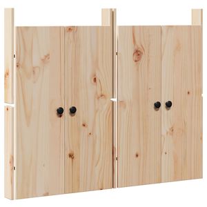 vidaXL &Pi;ό&rho;&tau;&alpha; &kappa;&omicron;&upsilon;&zeta;ί&nu;&alpha;&sigmaf; MEPPEL 2 pcs &Kappa;&rho;&epsilon;&mu; 50 x 9 x 82 &epsilon;&kappa;