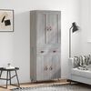 vidaXL &Nu;&tau;&omicron;&upsilon;&lambda;ά&pi;&iota; &Gamma;&kappa;&rho;&iota; Sonoma 69,5 x 34 x 180 &epsilon;&kappa;. &Epsilon;&pi;&epsilon;&xi;&epsilon;&rho;&gamma;&alpha;&sigma;&mu;έ&nu;&omicron; &Xi;ύ&lambda;&omicron;