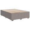 vidaXL &Kappa;&rho;&epsilon;&beta;ά&tau;&iota; Boxspring &mu;&epsilon; &Sigma;&tau;&rho;ώ&mu;&alpha; Taupe 160x200 &epsilon;&kappa;. &Upsilon;&phi;&alpha;&sigma;&mu;ά&tau;&iota;&nu;&omicron;