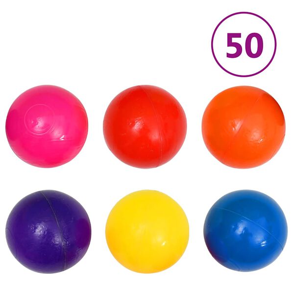 vidaXL Πισίνα με Μπάλες για Παιδιά 75 x 75 x 32 εκ. με 300 Μπάλες