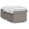 vidaXL &Kappa;&rho;&epsilon;&beta;ά&tau;&iota; Boxspring &mu;&epsilon; &Sigma;&tau;&rho;ώ&mu;&alpha; Taupe 90x200 &epsilon;&kappa;. &Upsilon;&phi;&alpha;&sigma;&mu;ά&tau;&iota;&nu;&omicron;
