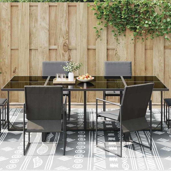 vidaXL Χαλί εξωτερικού χώρου ARAKIL Γκρι 300 x 400 cm PP