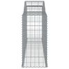 vidaXL Συρματοκιβώτια Τοξωτά 10 τεμ. 300x50x100/120 εκ. Γαλβαν. Ατσάλι