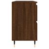 vidaXL Ντουλάπι Μπάνιου Καφέ Δρυς 80 x 33 x 60 εκ. Επεξεργασμένο Ξύλο