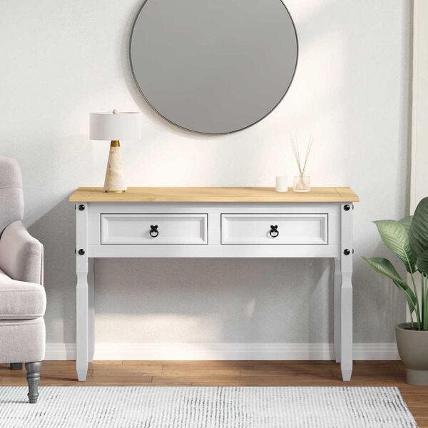 vidaXL End Table &Lambda;&epsilon;&upsilon;&kappa;ό 115 x 46 x 73 &epsilon;&kappa; &Sigma;&tau;&epsilon;&rho;&epsilon;ά &xi;&upsilon;&lambda;&epsilon;ί&alpha; &pi;&epsilon;ύ&kappa;&omicron;&upsilon;