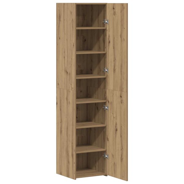 vidaXL Χειροποίητη δρυς 40 x 42,5 x 185 εκ. Επεξεργασμένο ξύλο