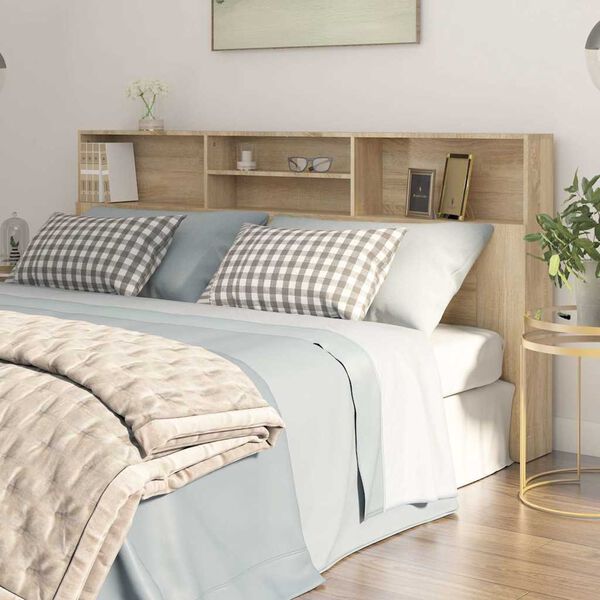 vidaXL &Kappa;&epsilon;&phi;&alpha;&lambda;ά&rho;&iota; &Mu;&epsilon; &Alpha;&pi;&omicron;&theta;&eta;&kappa;&epsilon;&upsilon;&tau;&iota;&kappa;ό &Chi;ώ&rho;&omicron; Sonoma &Delta;&rho;&upsilon;&sigmaf; 200 x 19 x 103,5 &epsilon;&kappa;.