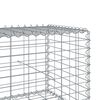 vidaXL Συρματοκιβώτιο με Κάλυμμα 500x100x50εκ. από Γαλβανισμένο Χάλυβα