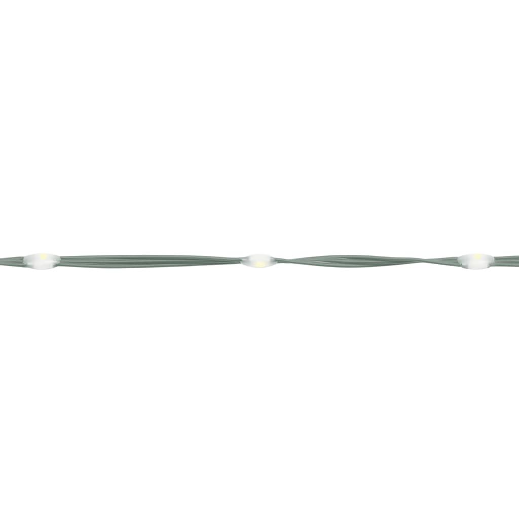 vidaXL Χριστουγεννιάτικο Δέντρο Κώνος 1400 LED Ψυχρό Λευκό 160x500 εκ.