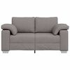 vidaXL Καναπές με μαξιλάρι Taupe 160 x 77 x 82 εκ ύφασμα