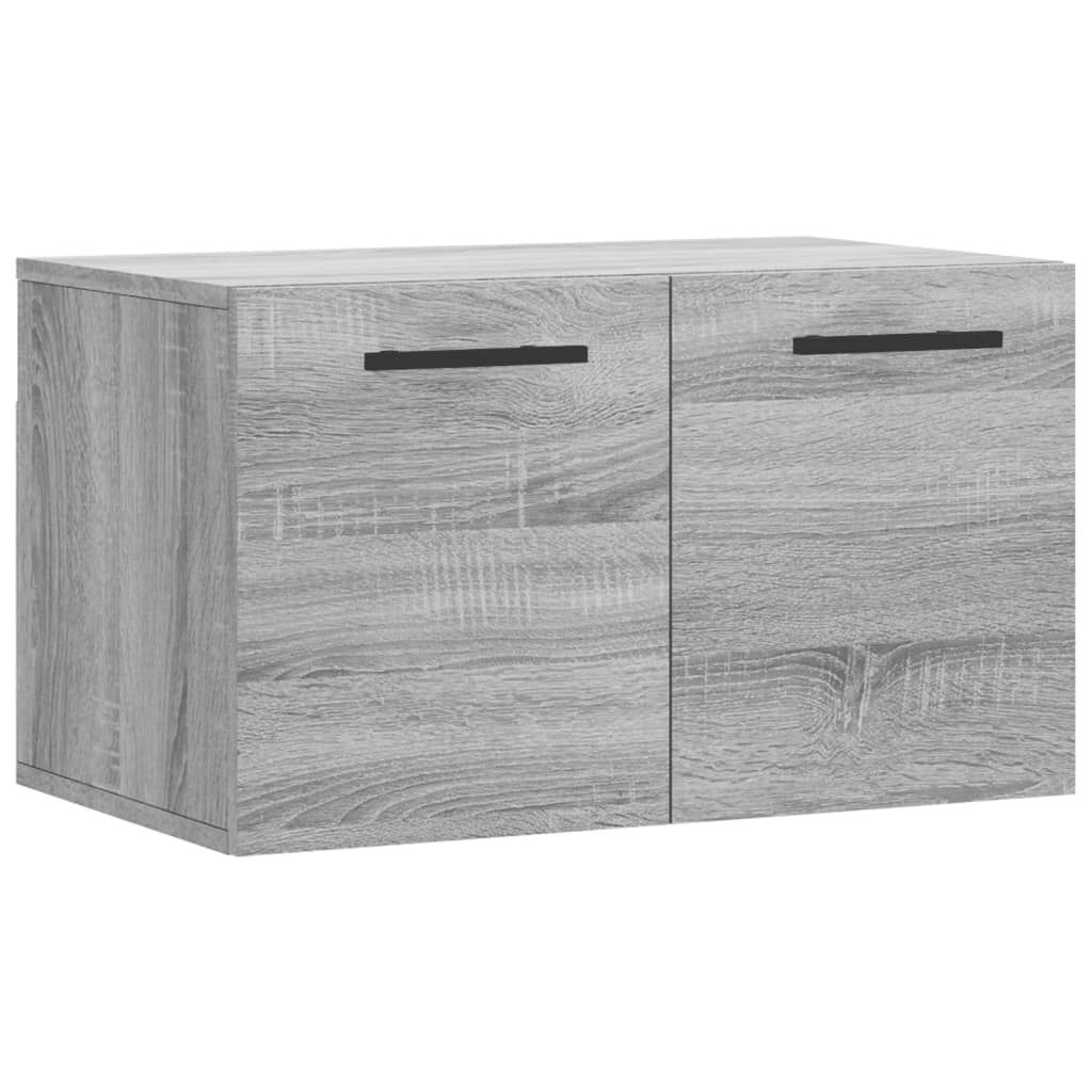 vidaXL Ντουλάπι Τοίχου Γκρι Sonoma 60x36,5x35 εκ. Επεξεργασμένο Ξύλο