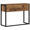 vidaXL End Table Παλιό Ξύλο 100 x 36 x 75 εκ. Επεξεργασμένο ξύλο