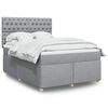 vidaXL &Kappa;&rho;&epsilon;&beta;ά&tau;&iota; Boxspring &mu;&epsilon; &Sigma;&tau;&rho;ώ&mu;&alpha; &Alpha;&nu;&omicron;&iota;&chi;&tau;ό &Gamma;&kappa;&rho;&iota; 140x190 &epsilon;&kappa;. &Upsilon;&phi;&alpha;&sigma;&mu;ά&tau;&iota;&nu;&omicron;