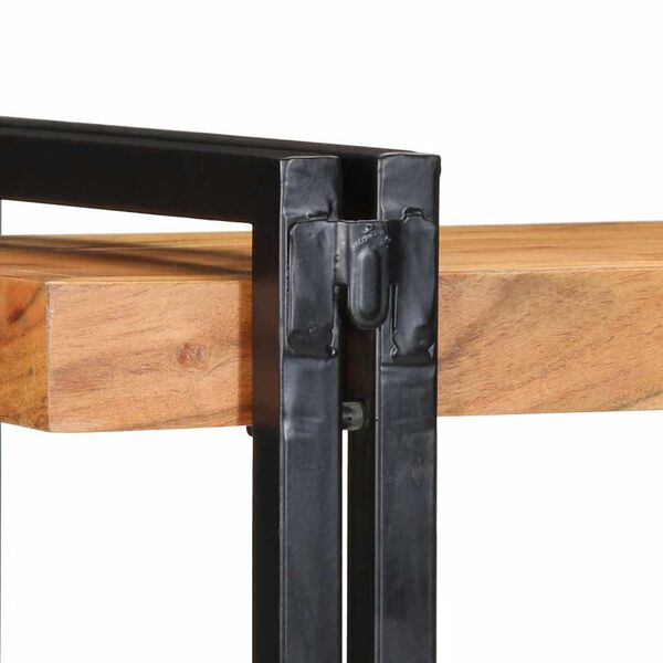 vidaXL Ράφι τοίχου 70x33x35 cm μασίφ ξύλο ακακίας