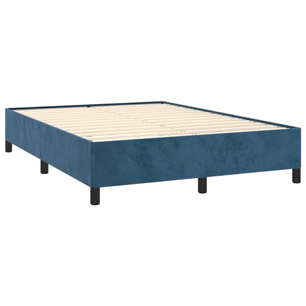 vidaXL &Kappa;&rho;&epsilon;&beta;ά&tau;&iota; Boxspring &mu;&epsilon; &Sigma;&tau;&rho;ώ&mu;&alpha; &Sigma;&kappa;&omicron;ύ&rho;&omicron; &Mu;&pi;&lambda;&epsilon; 140x190 &epsilon;&kappa;. &Beta;&epsilon;&lambda;&omicron;ύ&delta;&iota;&nu;&omicron;