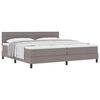 vidaXL &Kappa;&rho;&epsilon;&beta;ά&tau;&iota; &mu;&epsilon; &epsilon;&lambda;&alpha;&tau;ή&rho;&iota;&alpha; &mu;&epsilon; &mu;&alpha;&xi;&iota;&lambda;ά&rho;&iota; Taupe 200 x 200 cm ύ&phi;&alpha;&sigma;&mu;&alpha;