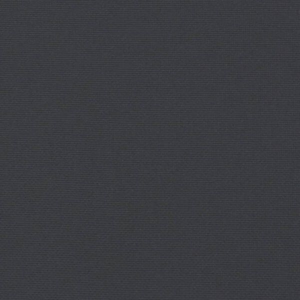 vidaXL Μαξιλάρι Πάγκου Κήπου Μαύρο 200x50x7 εκ. Ύφασμα Oxford