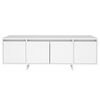 vidaXL Έπιπλο Τηλεόρασης Λευκό 120x30x40,5 εκ. από Επεξεργασμένο Ξύλο