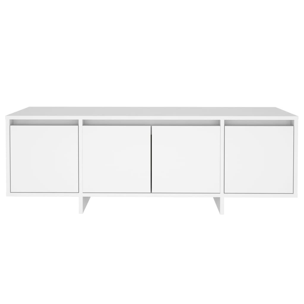 vidaXL Έπιπλο Τηλεόρασης Λευκό 120x30x40,5 εκ. από Επεξεργασμένο Ξύλο