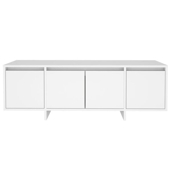 vidaXL Έπιπλο Τηλεόρασης Λευκό 120x30x40,5 εκ. από Επεξεργασμένο Ξύλο
