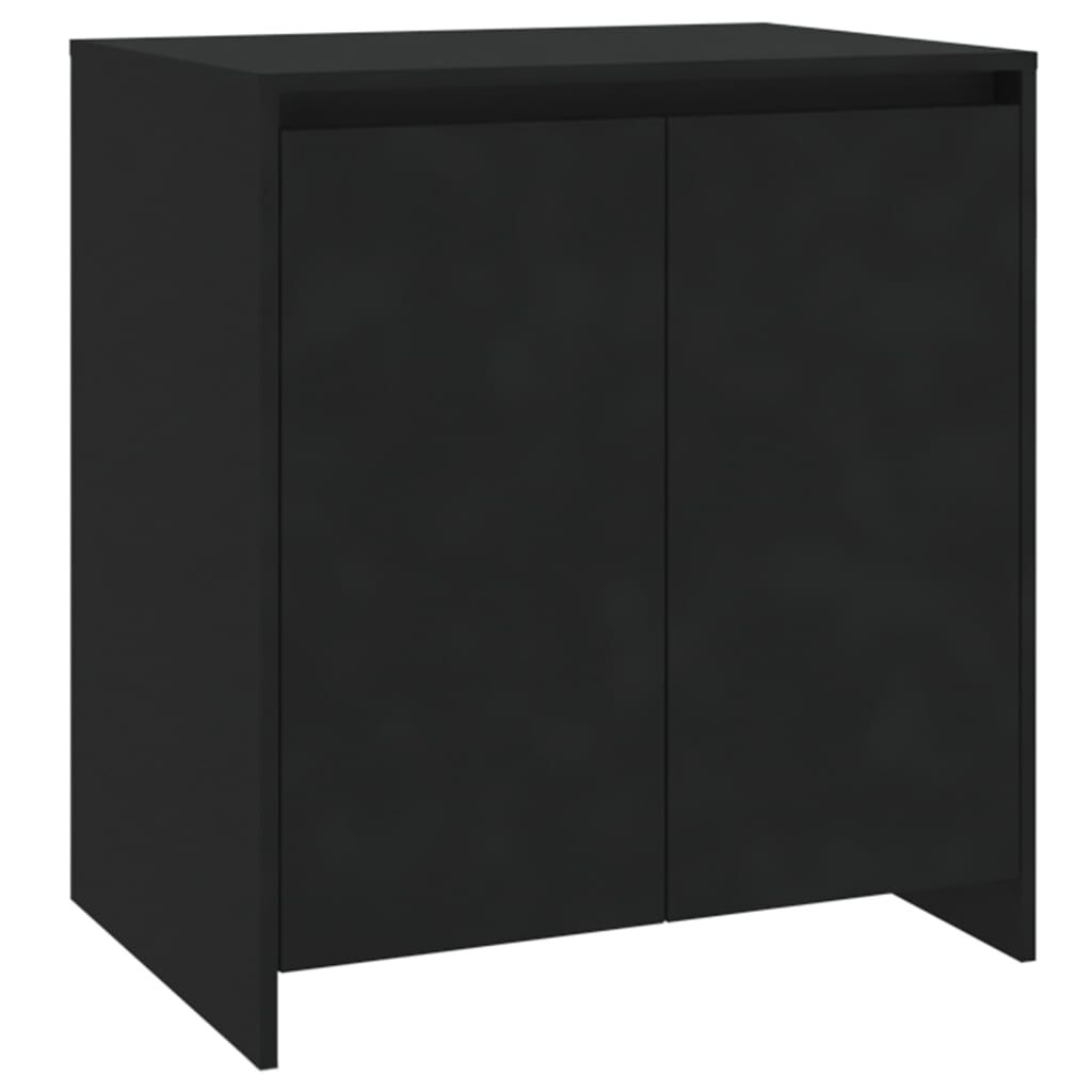 vidaXL Μπουφές Μαύρος 70x41x75 εκ. από Επεξεργασμένο Ξύλο
