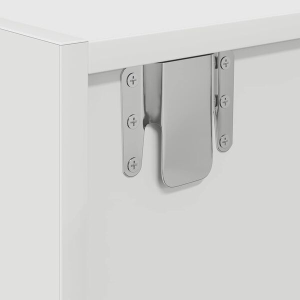 vidaXL Έπιπλο Τηλεόρασης Λευκό 80x31x25,5 εκ. Επεξεργασμένο Ξύλο