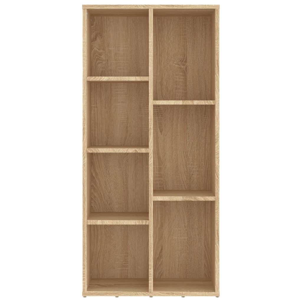 vidaXL Βιβλιοθήκη Χρώμα Sonoma Δρυς 50x25x106 εκ. από Επεξ. Ξύλο