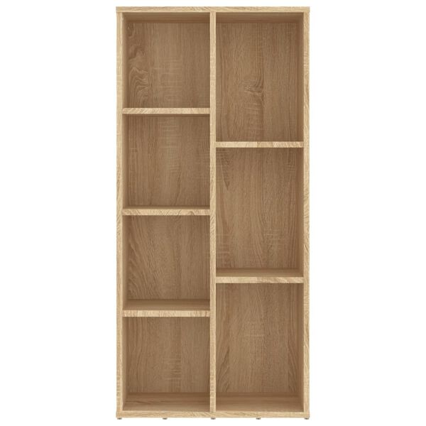 vidaXL Βιβλιοθήκη Χρώμα Sonoma Δρυς 50x25x106 εκ. από Επεξ. Ξύλο