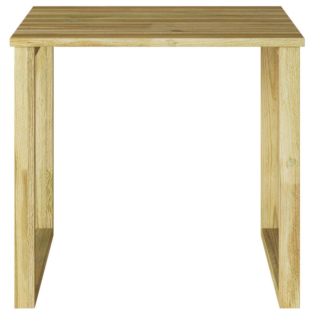 vidaXL Τραπέζι Χαλάρωσης 50.5x50.5x46 εκ. Κατεργασμένο Πεύκο