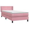 vidaXL &Kappa;&rho;&epsilon;&beta;ά&tau;&iota; Boxspring &mu;&epsilon; &Sigma;&tau;&rho;ώ&mu;&alpha; &Rho;&omicron;&zeta; 80x220 &epsilon;&kappa;. &Beta;&epsilon;&lambda;&omicron;ύ&delta;&iota;&nu;&omicron;