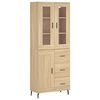 vidaXL &Nu;&tau;&omicron;&upsilon;&lambda;ά&pi;&iota; Sonoma &delta;&rho;&upsilon;&sigmaf; 69,5 x 34 x 180 &epsilon;&kappa;. &alpha;&pi;ό &Epsilon;&pi;&epsilon;&xi;&epsilon;&rho;&gamma;&alpha;&sigma;&mu;έ&nu;&omicron; &Xi;ύ&lambda;&omicron;