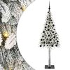 vidaXL &Chi;&rho;&iota;&sigma;&tau;&omicron;&upsilon;&gamma;&epsilon;&nu;&nu;&iota;ά&tau;&iota;&kappa;&omicron; &Delta;έ&nu;&tau;&rho;&omicron; &mu;&epsilon; 300 LED &Lambda;&epsilon;&upsilon;&kappa;ό 180 cm &Pi;&Epsilon; &kappa;&alpha;&iota; &Alpha;&tau;&sigma;ά&lambda;&iota;