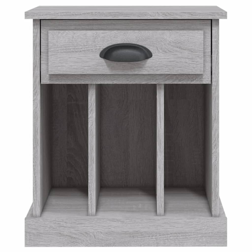 vidaXL Κομοδίνα 2 Τεμ. Γκρι Sonoma 43x36x50 εκ.
