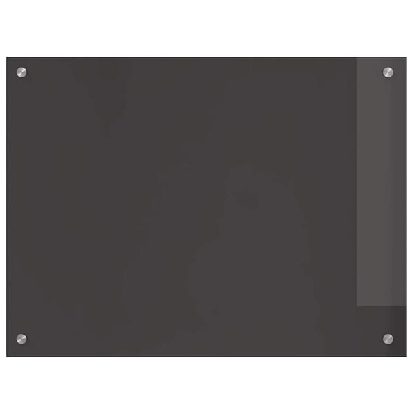 vidaXL Πίσω Πάνελ Κουζίνας 2 pcs Σκούρο Γκρι 80 x 60 cm