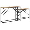 vidaXL &Tau;&rho;&alpha;&pi;έ&zeta;&iota; &kappa;&omicron;&nu;&sigma;ό&lambda;&alpha;&sigmaf; 2 &tau;&mu;&chi;. Artisan Oak 100 x 28 x 75 &epsilon;&kappa;.