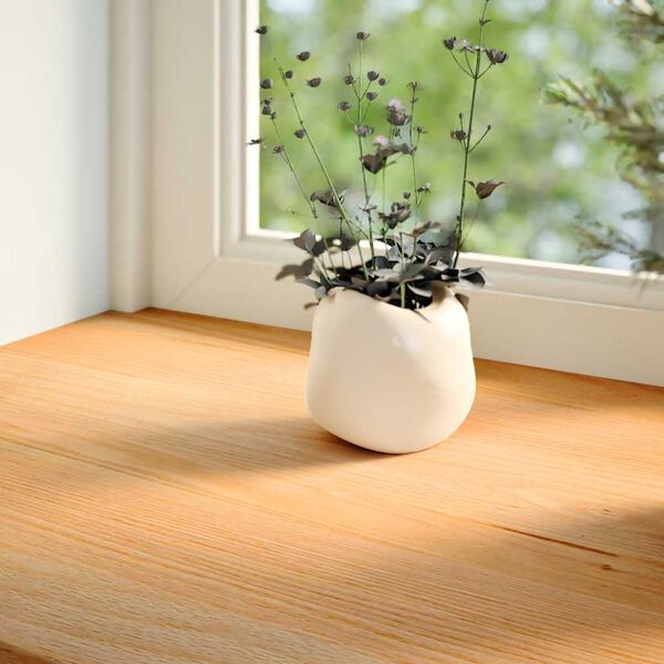 vidaXL Περβάζια παραθύρων 2 τεμ. Αν. Καφέ 140x25x2εκ. Μασίφ Ξύλο Δρυός