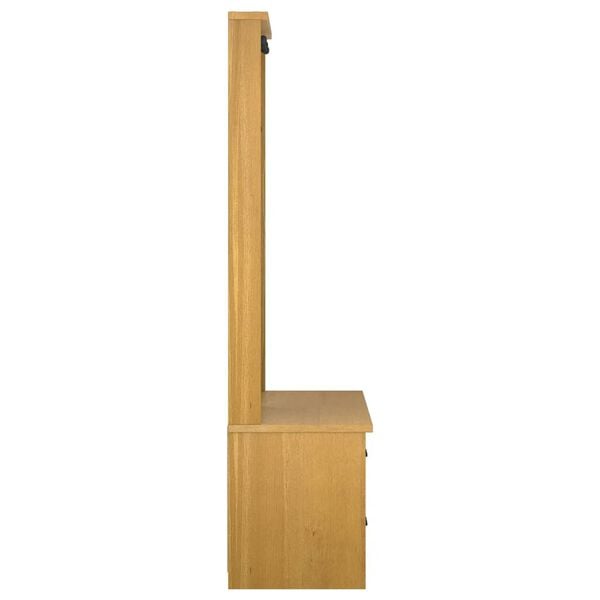 vidaXL Δέντρο χωλ "SANDNES" 87x40x159,5 εκ. Πεύκο μασίφ ξύλο