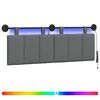 vidaXL &Kappa;&epsilon;&phi;&alpha;&lambda;ά&rho;&iota; &kappa;&rho;&epsilon;&beta;&alpha;&tau;&iota;&omicron;ύ &kappa;&rho;&epsilon;&mu;&alpha;&sigma;&tau;ό &Mu;&epsilon; &phi;&omega;&tau;&iota;&sigma;&mu;ό LED &Sigma;&kappa;&omicron;ύ&rho;&omicron; &Gamma;&kappa;&rho;&iota; Ύ&phi;&alpha;&sigma;&mu;&alpha;