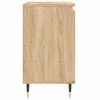vidaXL Ντουλάπι Μπάνιου Sonoma Δρυς 58 x 33 x 60 εκ. από Επεξεργ. Ξύλο