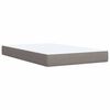 vidaXL &Kappa;&rho;&epsilon;&beta;ά&tau;&iota; Boxspring &mu;&epsilon; &Sigma;&tau;&rho;ώ&mu;&alpha; Taupe 120x190 &epsilon;&kappa;. &Upsilon;&phi;&alpha;&sigma;&mu;ά&tau;&iota;&nu;&omicron;